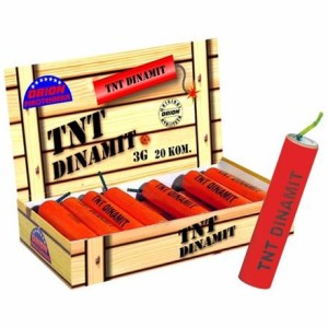 PETARDY DYNAMIT TNT- 2,4 gr na sztukę !