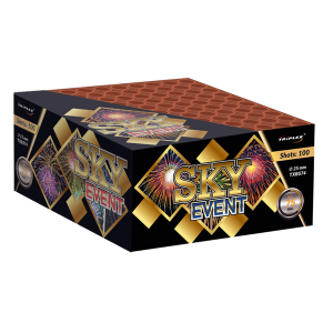 Wyrzutnia TXB574 SKY EVENT 100 strzałów - MIX EFEKTÓW 