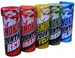 Świeca dymna NIEBIESKA MA0509  