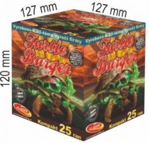 Wyrzutnia Turtle burger C2520T- 25strz.