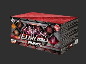 Wyrzutnia Luxury Pyro C6620L - 66 strzałów 0.8