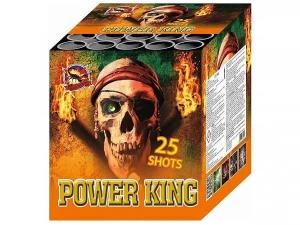 Ogromna wyrzutnia POWER KING CLE4052 - 25strz.