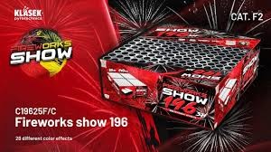 Zestaw FIREWORKS SHOW C19625F/C - 196 strz.