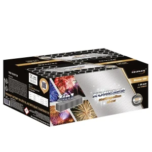 Zestaw fajerwerków KONESER Metropolitan SHOW TXB512- 120strz.