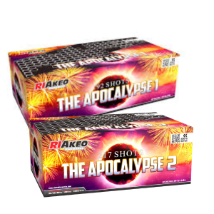 Zestaw THE APOCALYPSE 1+2 RIAKEO A+B - 409strzałów !