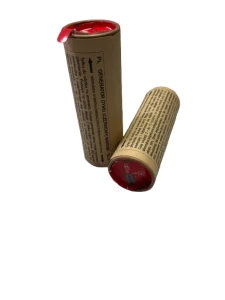 Dym czerwony dwustronny na zawleczkę 