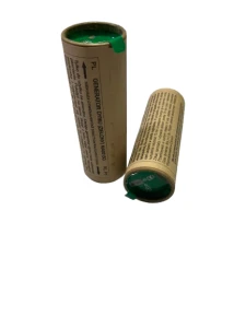 Dym zielony dwustronny na zawleczkę   