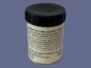 DYM PUSZKA KOLOR CZARNY - MEGA EFEKT!