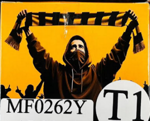 Ogień bengalski ŻÓŁTY MAXEM - 4sztuki