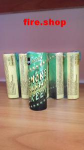 10 x Świeca dymna ZIELONA - pakiet