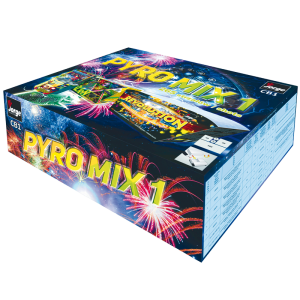 Zestaw wyrzutni CB1 - Pyro Mix 1- 265 strz.  NOWOŚĆ !!!